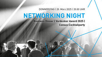 Jetzt Ticket für die Networking Night sichern!