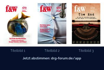 Wählen Sie das Titelbild der neuen f&w