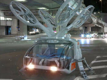 Fliegender Rettungswagen für schnelle Hilfe