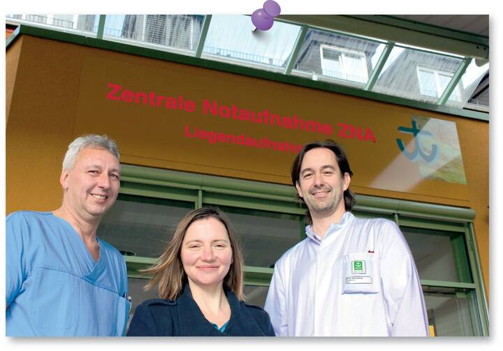 Im Notfall zufrieden