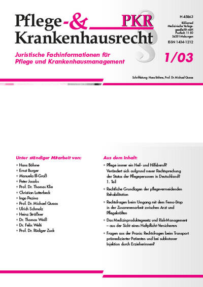 Ausgabe 1/2003