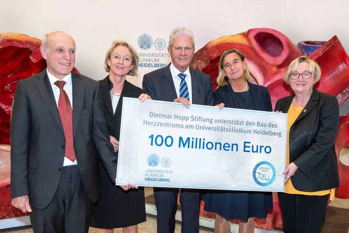 100-Millionen-Euro-Spende für Heidelberger Herzzentrum