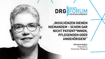 Christine Vogler, Präsidentin Deutscher Pflegerat