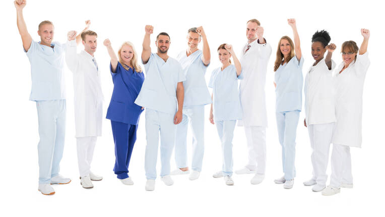 Beschäftigtenzahl steigt deutlich – Krankenhäuser vorne