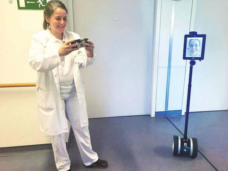 „Ich robotervisitiere“