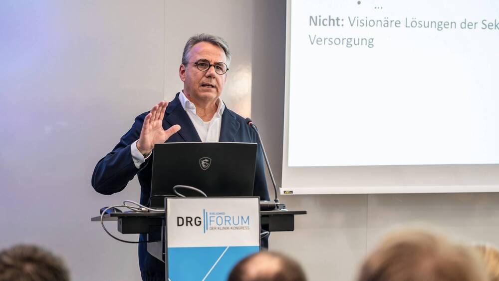 Christian Taube, Chief Operating Officer des Städtischen Klinikums Braunschweig
