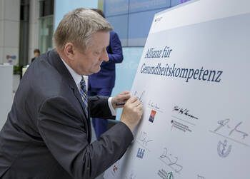 Allianz für Gesundheitskompetenz gegründet