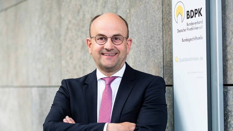 Thomas Bublitz ist Geschäftsführer des Bundesverbandes Deutscher Privatkliniken (BDPK).