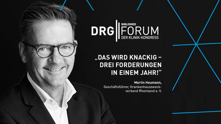 Top-Thema Budgetverhandlungen auf dem DRG|FORUM 2025
