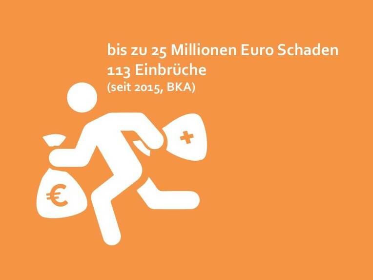 Fette Beute im Krankenhaus
