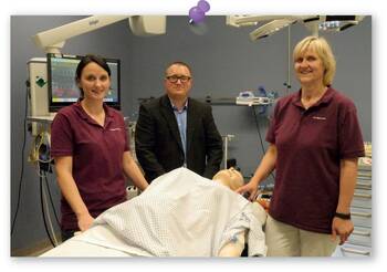 Mannequin für Ärzte und Pfleger