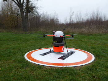 Medizinische Transporte per Drohne getestet