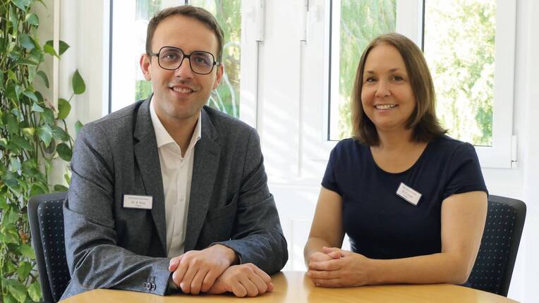 Dr. Friederike Vogel und Dr. Sebastian Krug