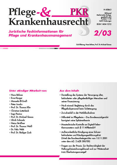 Ausgabe 2/2003