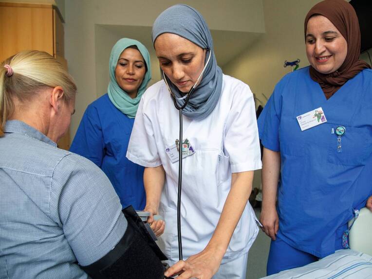 Pflegen in neuer Heimat 