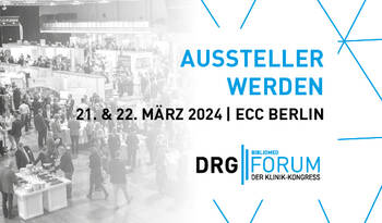 DRG|FORUM 2024: Der Treffpunkt für Entscheiderinnen und Entscheider