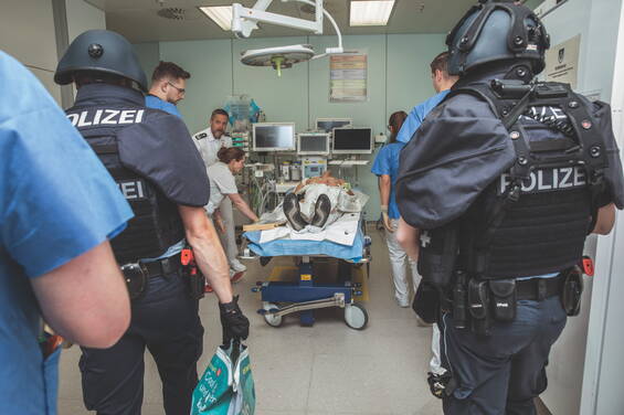 Großübung Bundeswehrkrankenhaus Ulm Großübung Bundeswehrkrankenhaus Ulm