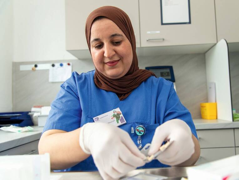 Pflegen in neuer Heimat 