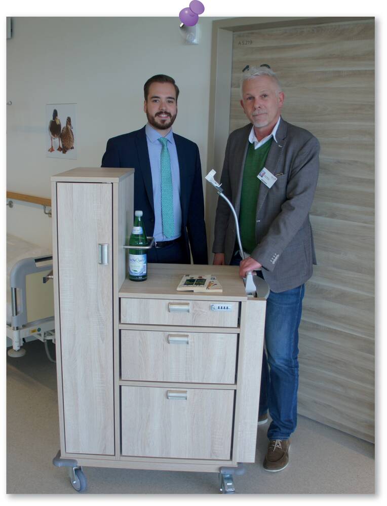 Patientenschrank „Made in Mainz“