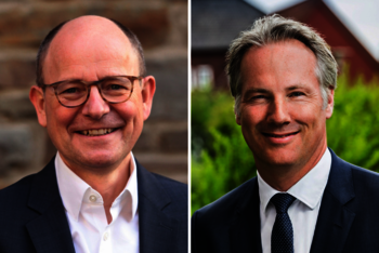 Zwei Riesen trauen sich