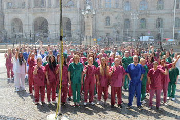Niedersachsens Kliniken protestieren