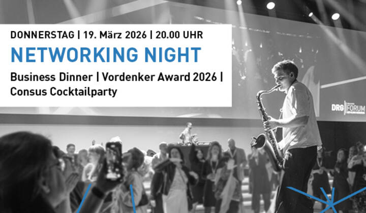Networking Night beim DRG|FORUM 2026
