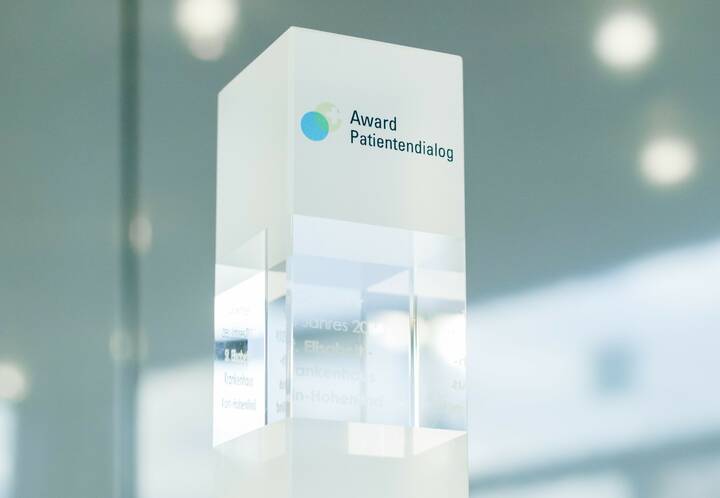 Sieben Häuser erhalten den Award Patientendialog