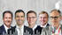 Klinikchefs zeigen, was 2027 auf Krankenhäuser zukommt: (von links) Sana-COO Jens Schick, Djordje Nikolic, Managing Director Accenture, Vivantes-CEO Johannes Danckert, Alexianer-Hauptgeschäftsführer Christian von Klitzing und Christian Heitmann, Leiter Geschäftsbereich Unternehmensberatung Curacon.