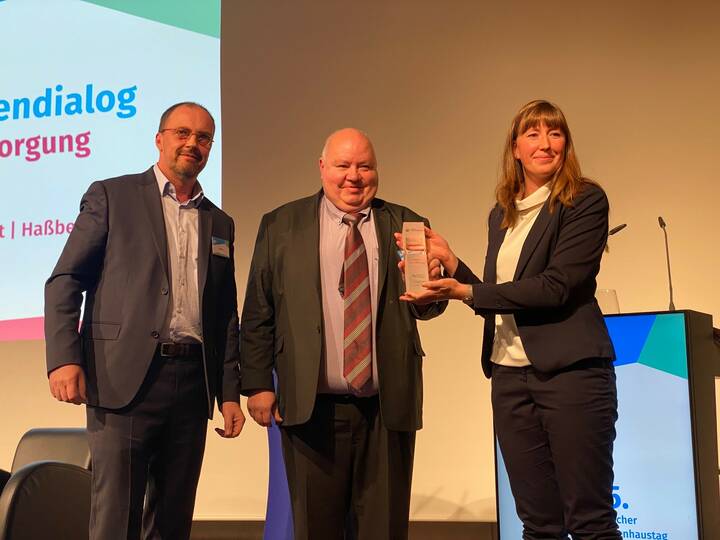 Preisträger des Awards Patientendialog 2022 ausgezeichnet