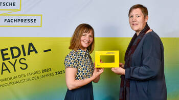 f&w gewinnt Award "Beste Fachzeitschrift des Jahres 2023"
