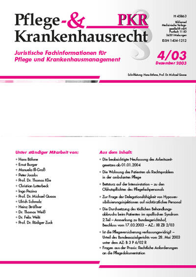 Ausgabe 4/2003