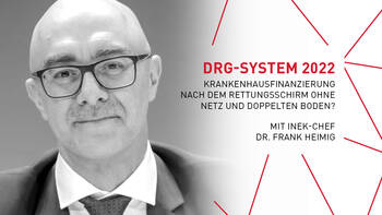Frank Heimig kommt zum DRG-Forum 2022