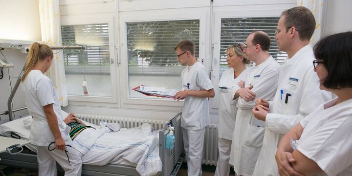 Erste interprofessionelle Lehrstation
