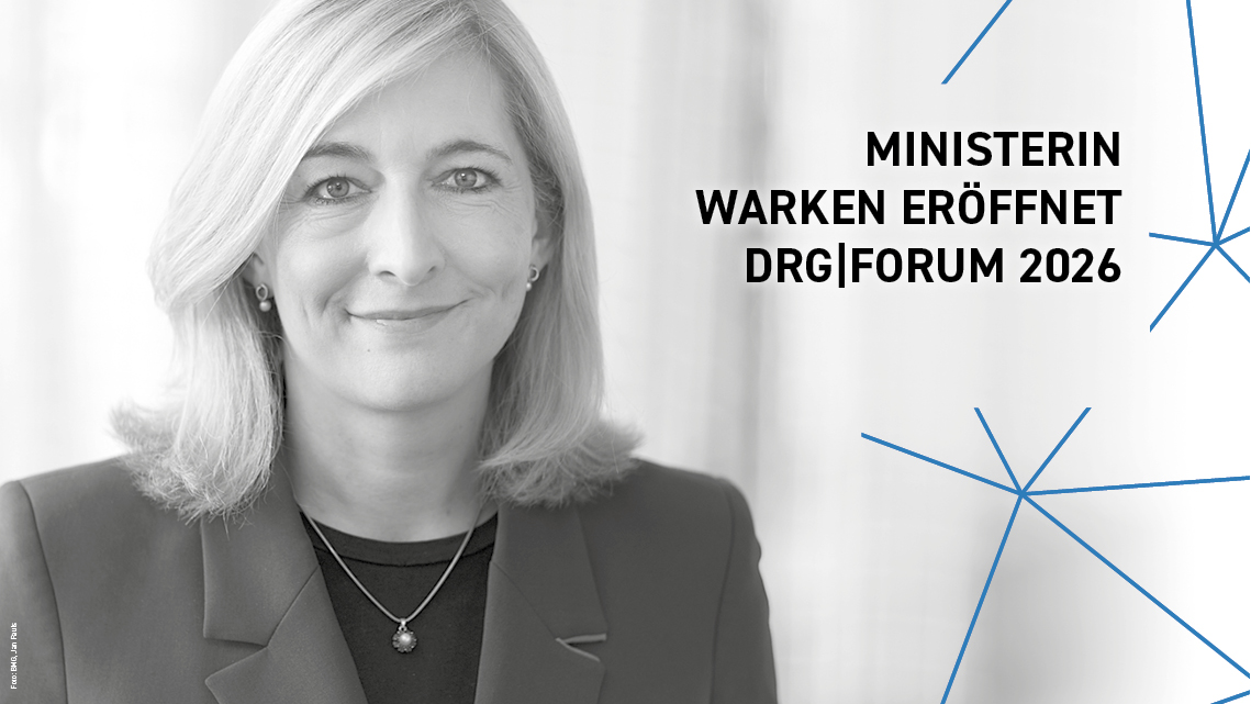 Bundesgesundheitsministerin Nina Warken eröffnet das DRG|FORUM 2026 DRGForum26_Warken_Eroeffnung_Krankenhausreform.jpg